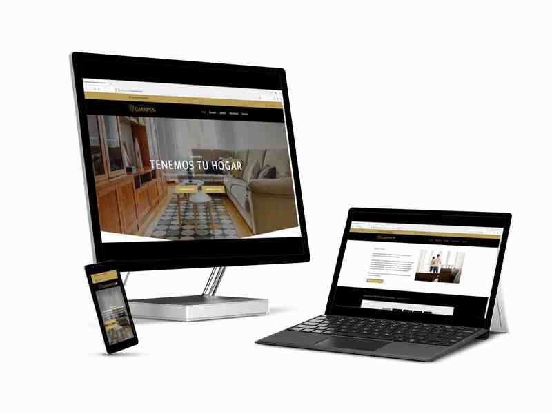 Diseño de página web para inmobiliaria con integración del CRM en Gipuzkoa y Navarra
