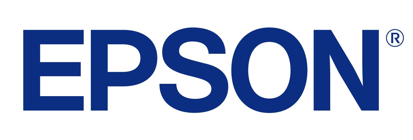Logotipo de Epson, plotter gran formato para interior, gran calidad, colores vivos