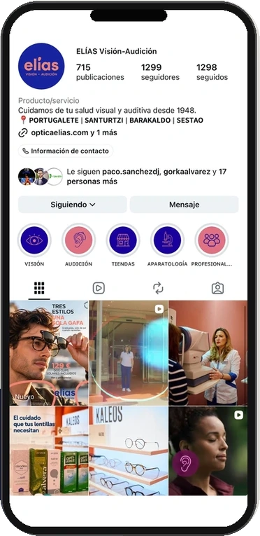 Feed de Instagram de El&iacute;as Visi&oacute;n-Audici&oacute;n